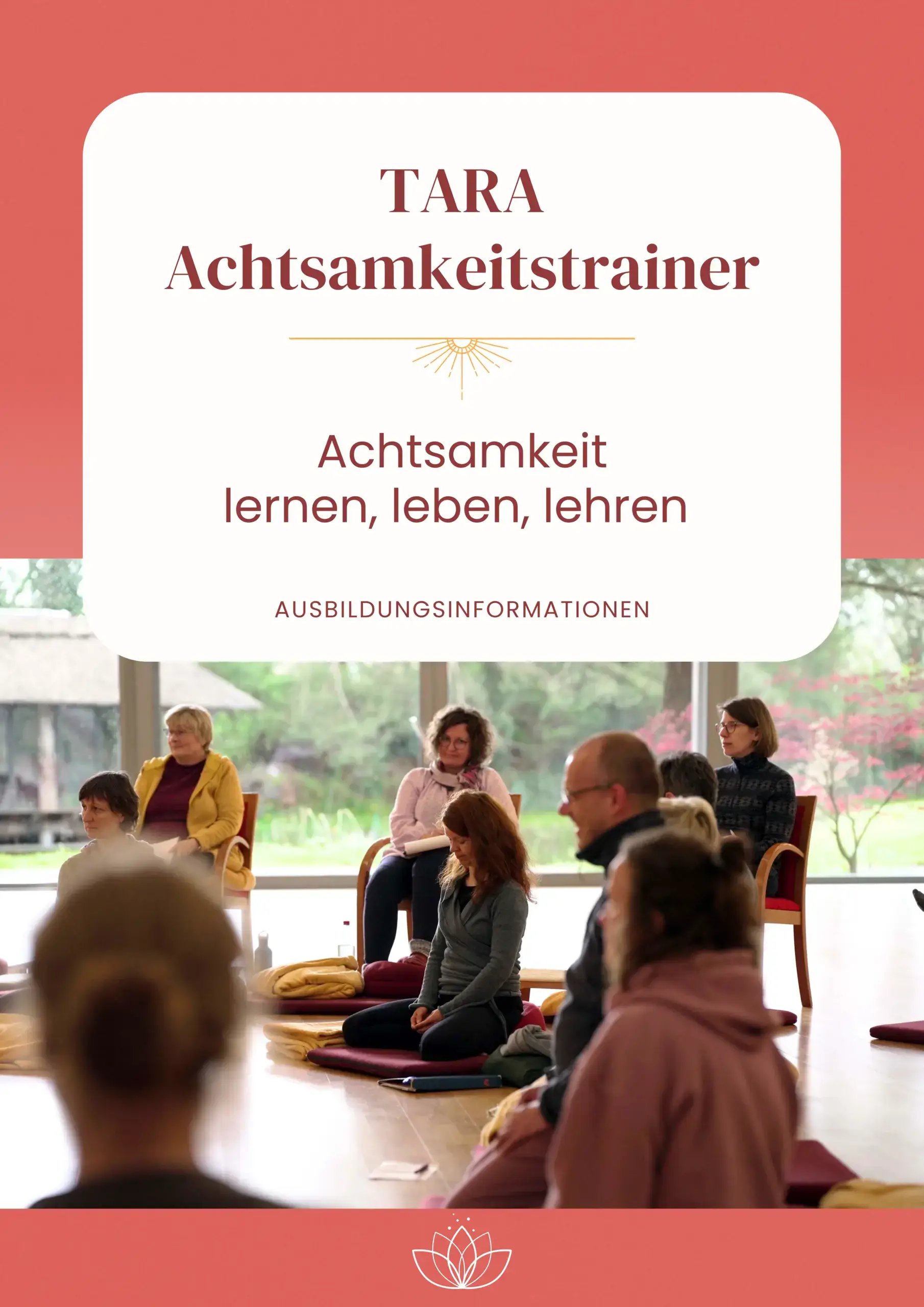 Titelblatt der Broschüre mit den Informationen zu den DFME Weiterbildungsangeboten